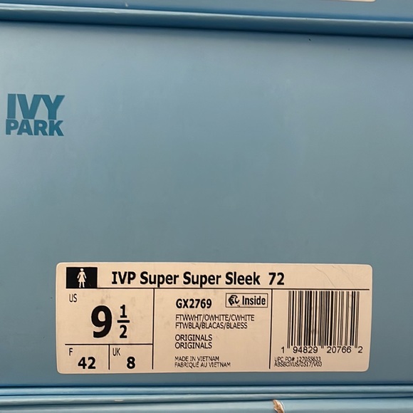 Adidas Ivy Park Super Sleek 72 'Icy Park' Women's Platform Shoes NEW - Picture 14 of 15